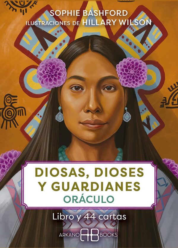 Diosas, dioses y guardianes Oráculo: Libro y 44 cartas