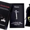 DMCMX Tarjetas de oráculo de amor, tarjetas de oráculo de llama doble, tarjetas de tarot para principiantes con bolsa de tarot de terciopelo, cubre llama gemela, alma gemela y relaciones románticas.